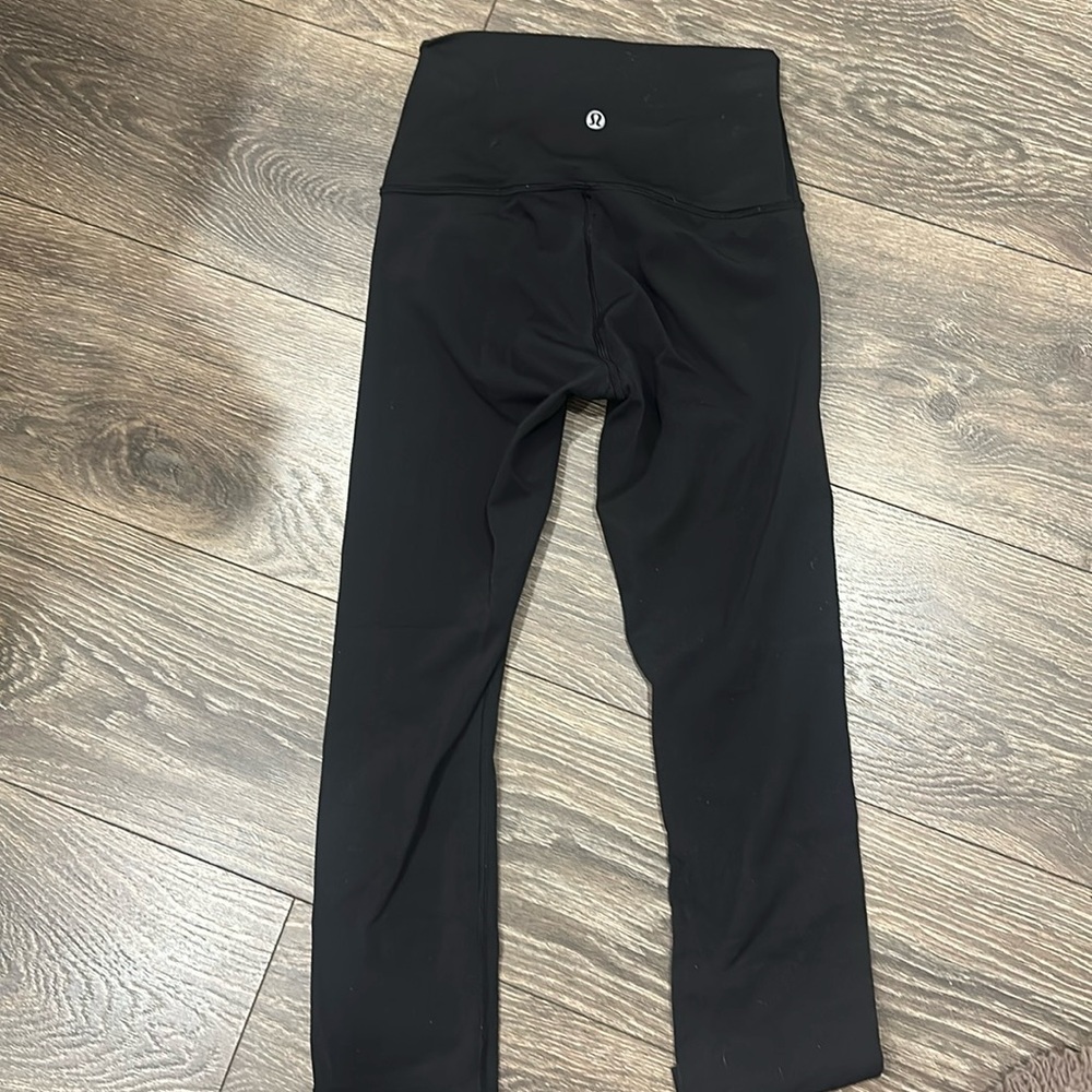 Lululemon black Align size 2. 25 inch